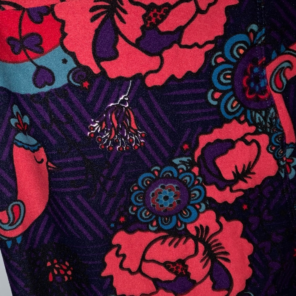 LuLaRoe one size colorful pattern leggings